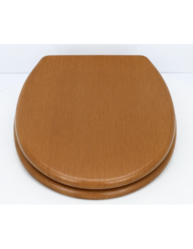 Abattant WC Allia PRIMA Compact noyer clair Frein de Chute