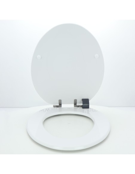 Abattant WC compatible avec ALLIA METAPHORE 1 BLANC – Fabrication sur mesure