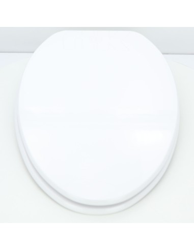 Abattant WC compatible avec ALLIA METAPHORE 1 BLANC – Fabrication sur mesure