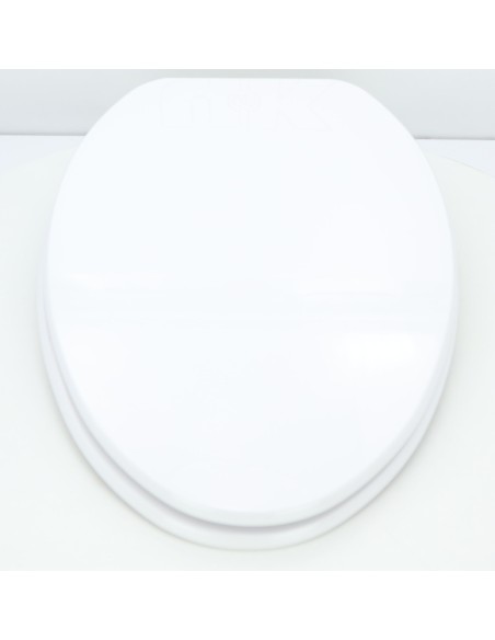 Abattant WC compatible avec ALLIA METAPHORE 1 BLANC – Fabrication sur mesure