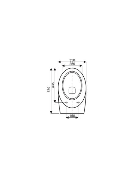 Abattant  WC de rechange pour WC ALLIA METAPHORE 2 blanc