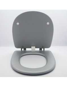 Abattant  WC de rechange WC SELLES MARLY Argent fabriqué par ETOOS 2