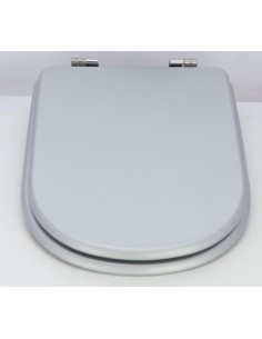 Abattant  WC de rechange pour WC SELLES YOKO Argent fabriqué par ETOOS