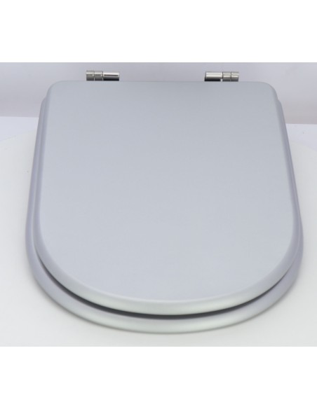Abattant  WC de rechange pour WC SELLES YOKO Argent fabriqué par ETOOS