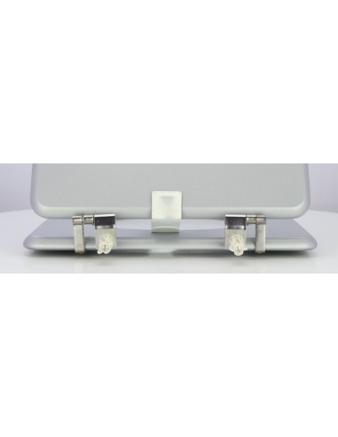 Abattant  WC de rechange pour WC SELLES YOKO Argent fabriqué par ETOOS