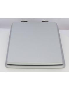 Abattant pour WC SELLES SHANGA Argent fabriqué par ETOOS