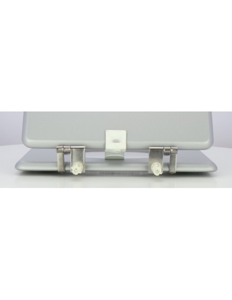Abattant pour WC SELLES SHANGA Argent fabriqué par ETOOS
