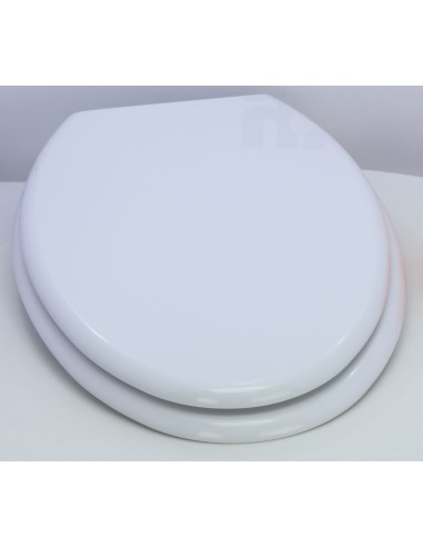 Abattant WC Selles Joan Classique Frein de Chute Fait Sur Mesure Blanc