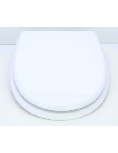Abattant WC Selles Gilia Frein De Chute Fait Sur Mesure Blanc