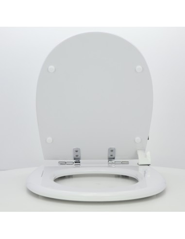 Abattant WC Selles Gilia Frein De Chute Fait Sur Mesure Blanc