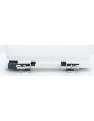 Abattant WC Selles Gilia Frein De Chute Fait Sur Mesure Blanc