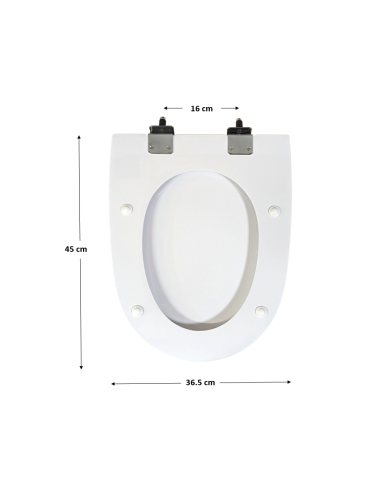 Abattant  WC de rechange pour WC SELLES Versailles fabriqué par ETOOS