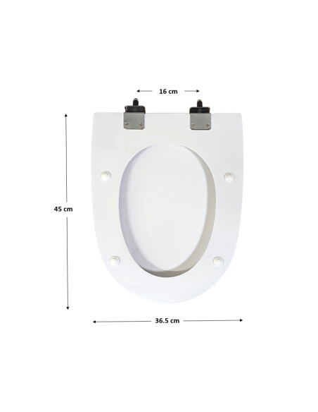 Abattant  WC de rechange pour WC SELLES Versailles fabriqué par ETOOS
