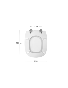 Abattant  WC de rechange pour WC SELLES Giro fabriqué par ETOOS 2
