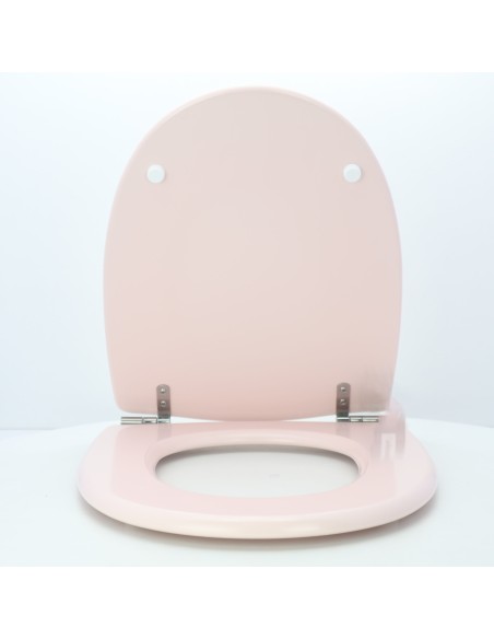Abattant pour WC SELLES Antibes Rose Soupir fabriqué par ETOOS