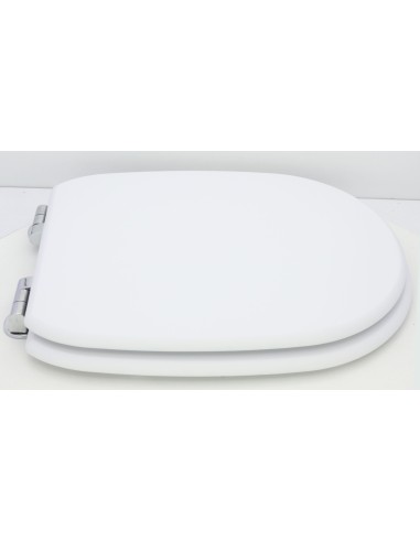 Abattant WC Selles Joan Suspendue Frein de Chute Fait Sur Mesure Blanc Mat