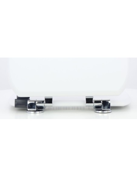 Abattant WC Selles Joan Suspendue Frein de Chute Fait Sur Mesure Blanc Mat
