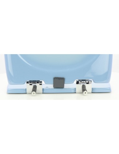 Abattant  WC de rechange pour WC SELLES CHEVERNY Bleu Myosotis Jaspé