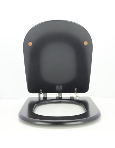 Abattant  WC de rechange pour WC SELLES YOKO Wengué fabriqué par ETOOS