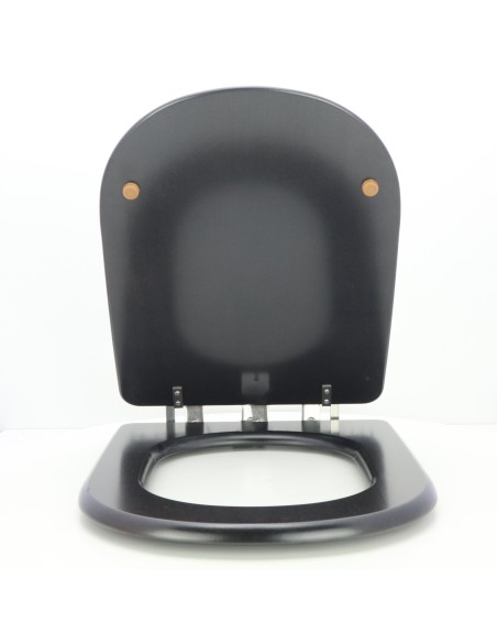 Abattant  WC de rechange pour WC SELLES YOKO Wengué fabriqué par ETOOS