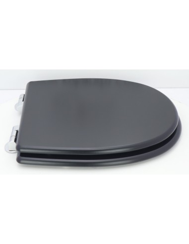 Abattant  WC pour WC SELLES Gilia NOIR Frein De Chute ETOOS