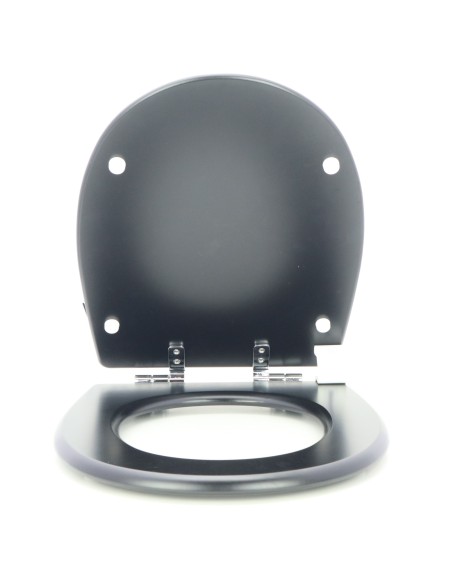 Abattant  WC pour WC SELLES Gilia NOIR Frein De Chute ETOOS