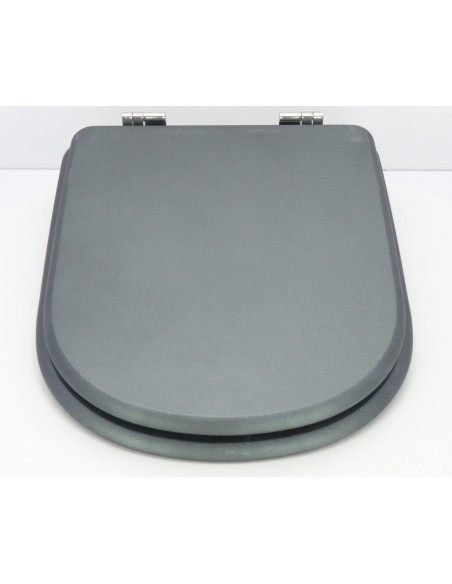 Abattant pour WC SELLES YOKO Graphite fabriqué par ETOOS