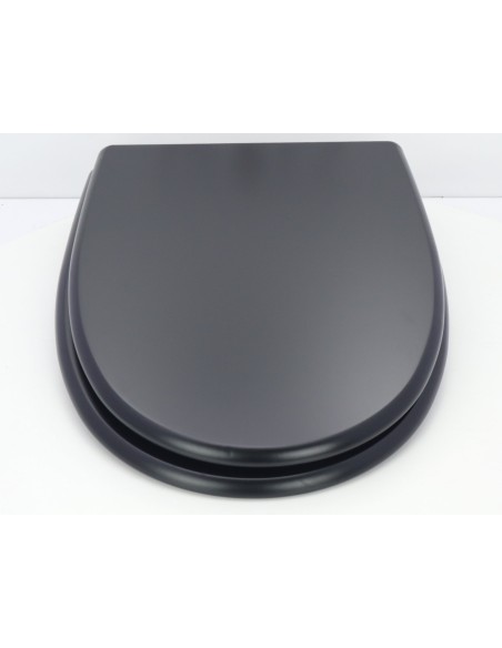 Abattant  WC pour WC SELLES Gilia NOIR ETOOS