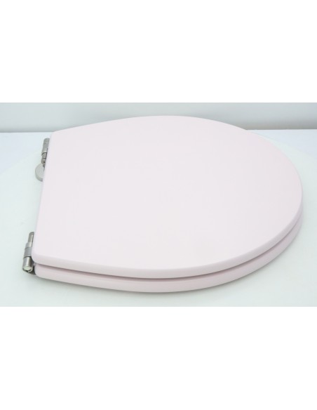 Abattant  WC SELLES Sully Frein De Chute Rose illusion en bois