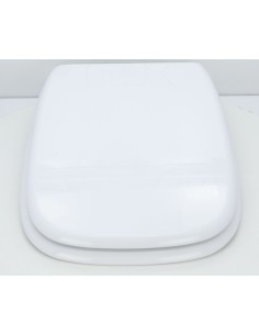Abattant  WC SELLES OSLO blanc Frein De Chute fabriqué par ESTOLI