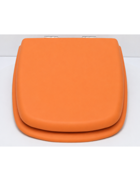 Abattant pour WC SELLES CORUM Orange fabriqué par ETOOS