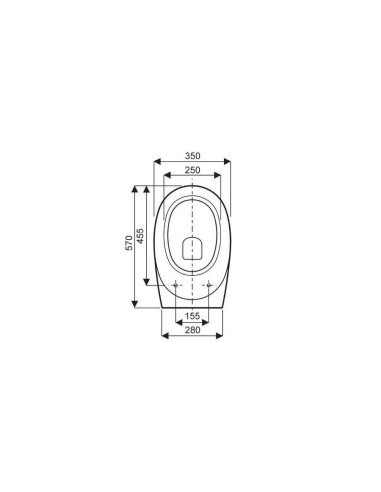 Abattant WC Allia CHAMADE blanc
