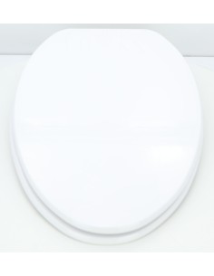 Abattant WC compatible avec ALLIA ARPEGE SUSPEDU - BLANC – Frein de chute - Fabrication sur mesure