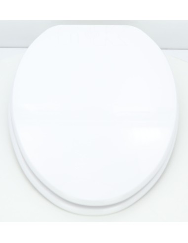 Abattant WC compatible avec ALLIA ARPEGE SUSPEDU - BLANC – Frein de chute - Fabrication sur mesure