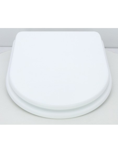 Abattant WC Allia MANGO Rose Frein de Chute BLANC