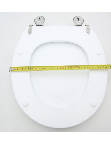 Abattant  WC pour WC ALLIA PRIMA Compact blanc fabriqué par ETOOS