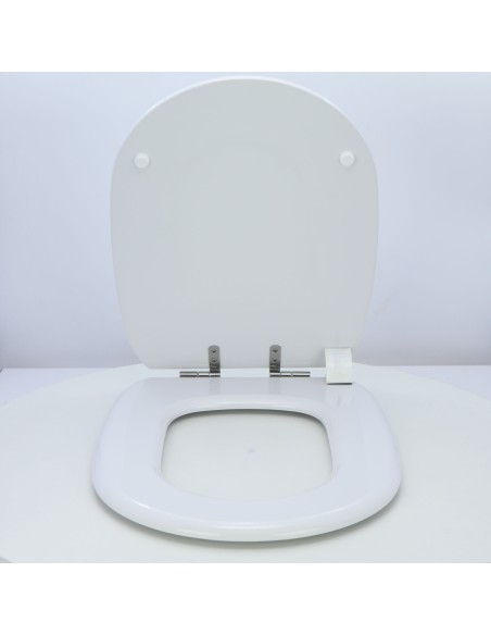 Abattant WC ALLIA Joan Suspendue Fait Sur Mesure Blanc