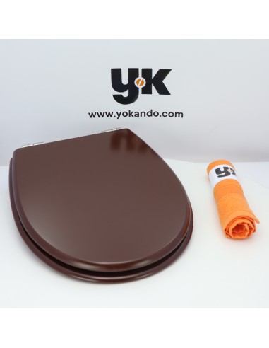 Abattant  WC pour WC ALLIA SCARLET chocolat fabriqué par ETOOS