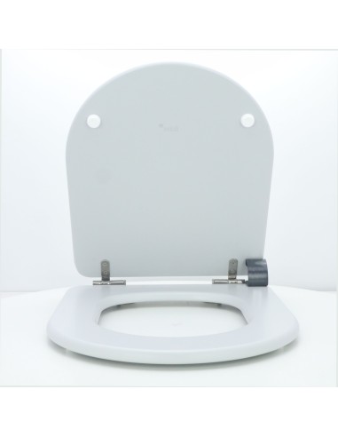 Abattant WC Allia MANGO Gris manhattan frein de chute