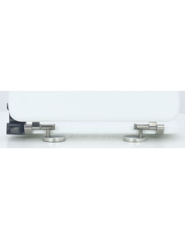 Abattant WC Allia PRIMA Rimfree blanc bois frein de chute